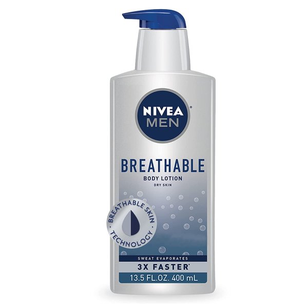 Men Breathable Body Lotion 13.5 Ounce