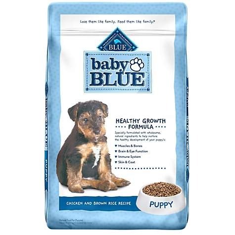 Baby Blue Natural Chicken and Brown Rice Recipe Dry Puppy Food, 24 lbs. | Petco