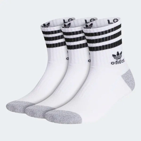 Roller High Quarter Socks 3 Pairs 运动袜 3双装