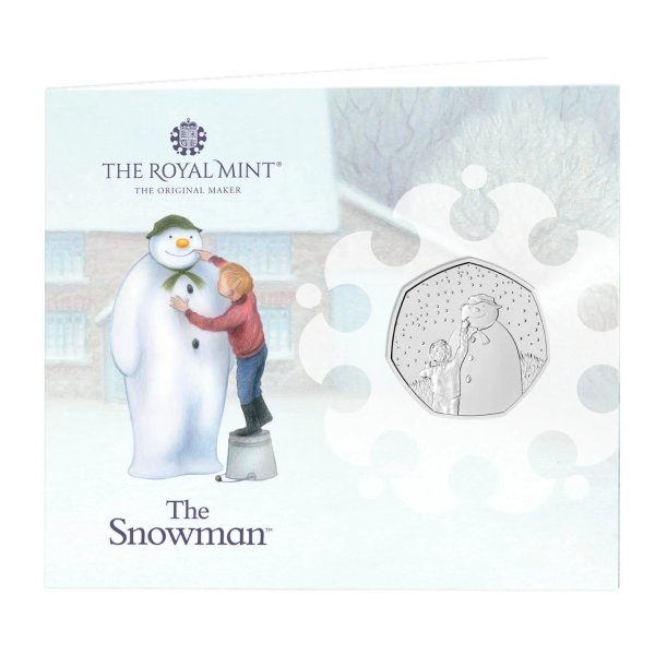 The Snowman 雪人纪念币
