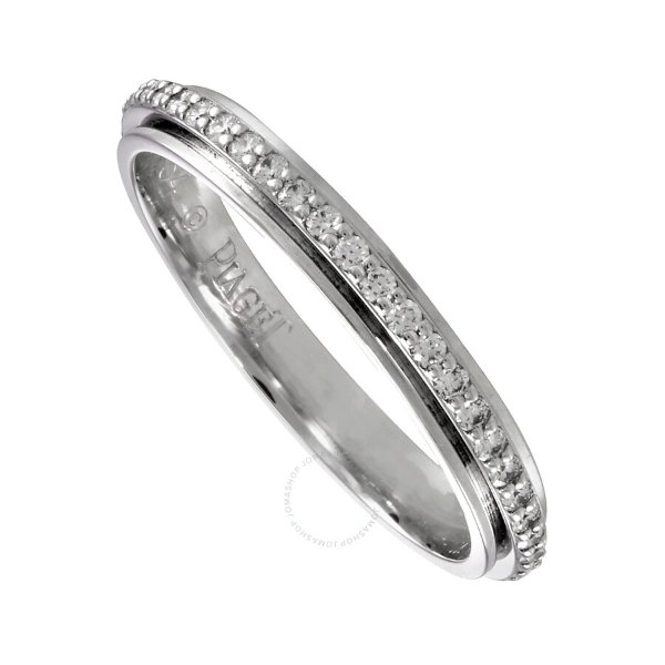 Ladies White Gold Possession Wedding Ring