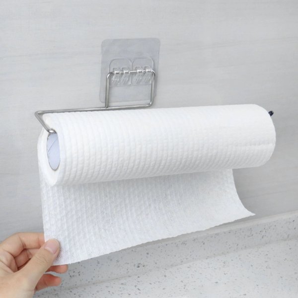 0.01US $ 99% OFF|Kitchen Toilet Paper Holder Metal Tissue Holder Hanging Bathroom Toilet Paper Holder Roll Paper Holder Home Towel Storage Rack - Storage Holders & Racks - AliExpress