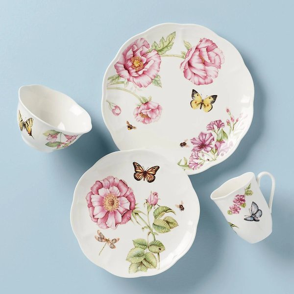 Butterfly Meadow Bloom® 4-piece Place Setting