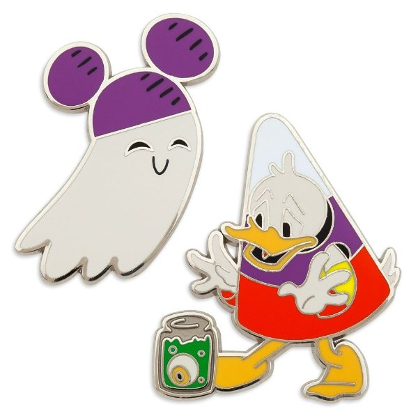 Donald Duck Halloween 2022 Pin Set - 2-Pc. | shopDisney