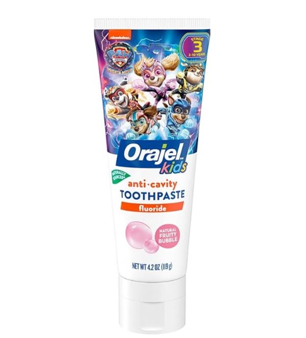 Kids Paw Patrol Anti-Cavity Fluoride Toothpaste