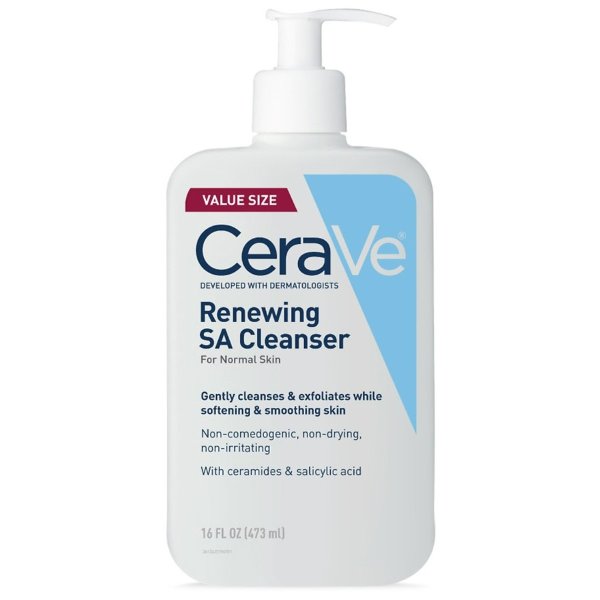 CeraVe Renewing SA Cleanser Fragrance Free