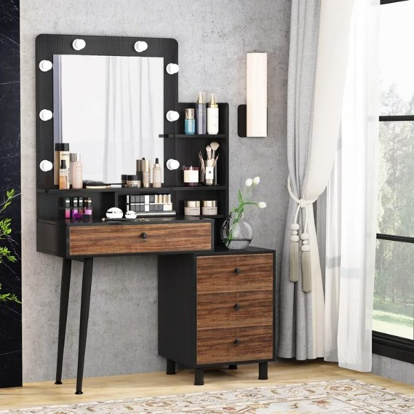 Mcneal Vanity with Mirror