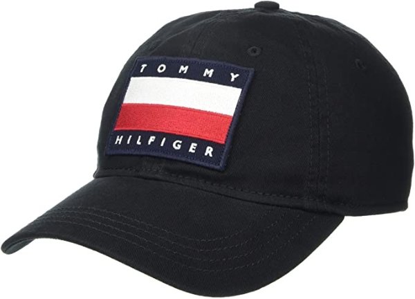Tommy Hilfiger Men's Cotton Tony Adjustable Baseball Cap
