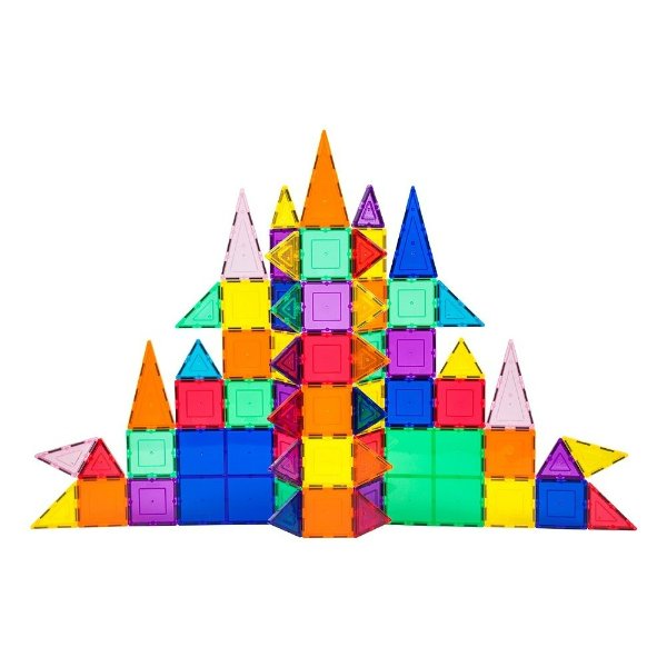| 101-Piece 3-D Magnetic Building Tile Play Set