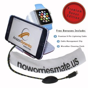 Noworriesmate Apple Watch & iPhone Charging Stand