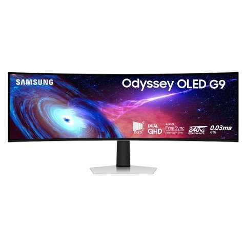 49" Odyssey G93SC DQHD 0.03ms 240Hz 曲面显示器