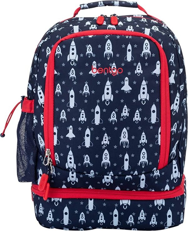 Kids Prints 2-in-1 Backpack & Insulated Lunch Bag