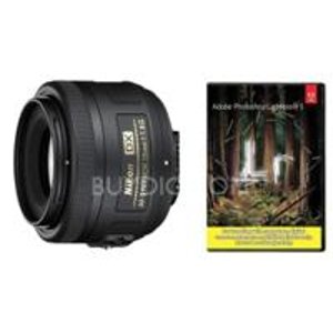 全新 尼康 AF-S DX 尼克尔 35mm F/1.8G 镜头 + Lightroom图像处理软件