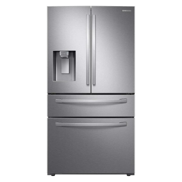 28 cu. ft. 4-Door French Door Refrigerator with Food Showcase and External Water and Ice Dispenser