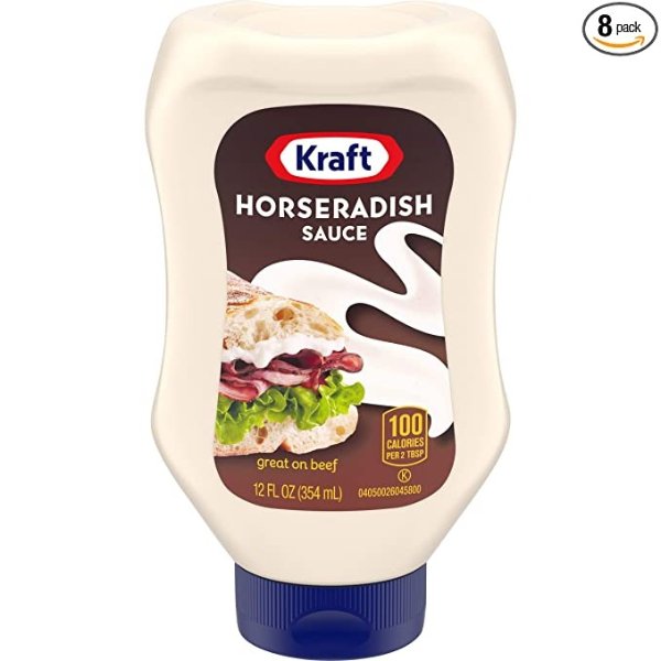 Horseradish Sauce, 12 Fl Oz (Pack of 8)