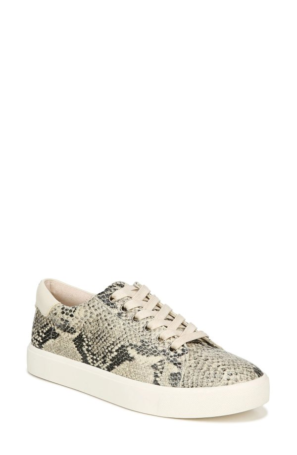 Ethyl Leather Lace-Up Sneaker