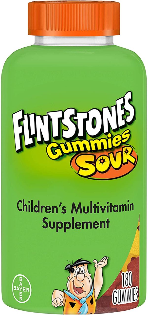 Flintstones 儿童复合维生素软糖 180粒