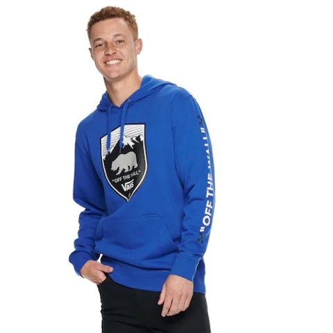 Men s Vans® Hooded Pullover Graphic Fleece