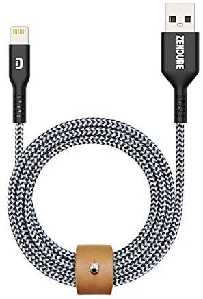 MFI Certified Cable, 3ft 100cm 1m Durable Nylon Braided 