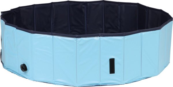 TRIXIE Portable Dog Splash Pool, Blue, Medium - Chewy.com