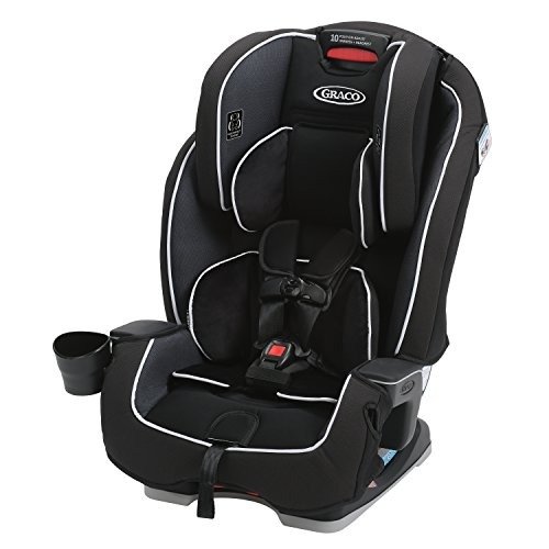 Milestone All-in-1 Convertible Car Seat, Gotham, One Size