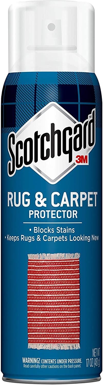 Rug & Carpet Protector, 17 Ounces, Blocks Stains, Makes Cleanup Easier