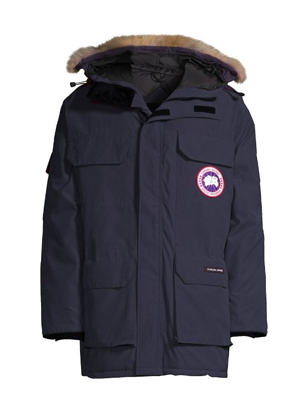 Expedition Coyote Fur-Trim Down Parka