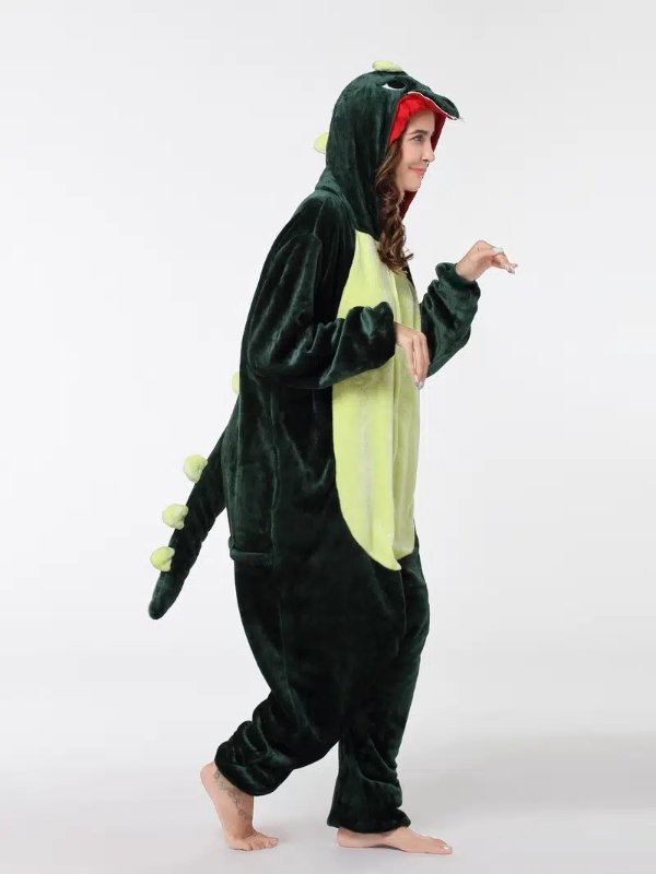 Women's Dinosaur Cosplay Onesie Pajamas Costume