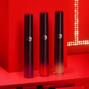 Extended: with Ecstasy Lacquer Liquid Lipstick purchase + free gifts with $125+ orders @ Giorgio Armani Beauty