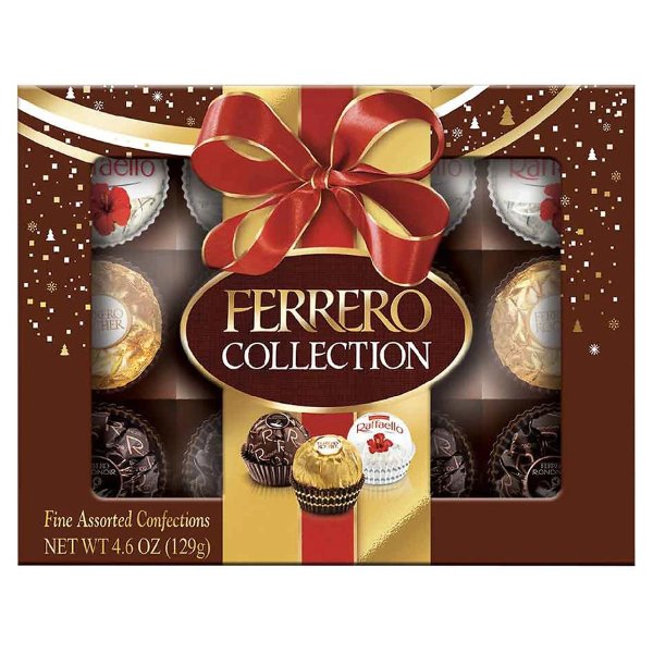 Ferrero Rocher 榛仁巧克力球 3口味12颗装礼盒