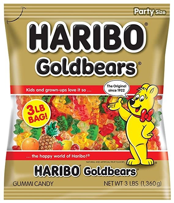 Goldbears 小熊果汁软糖 3磅装