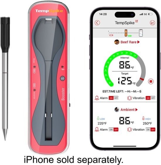 TempSpike Bluetooth Smart Food/Meat Thermometer