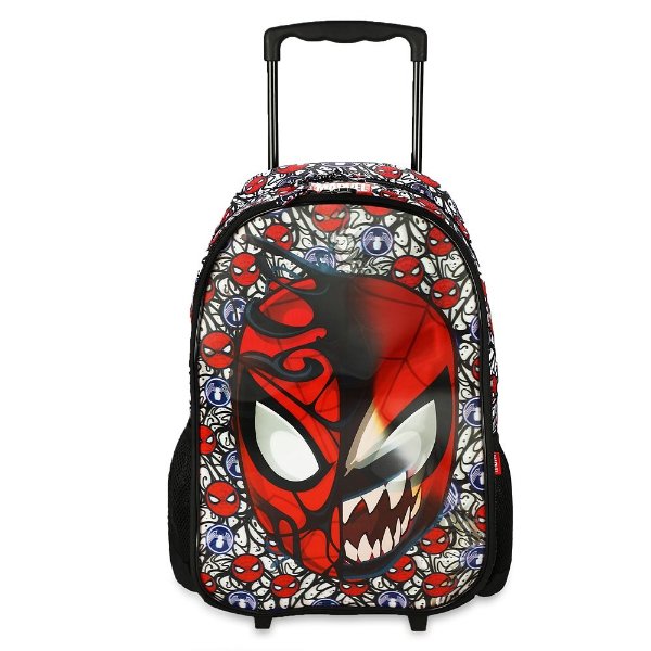 Spider-Man and Venom Lenticular Rolling Backpack | shopDisney