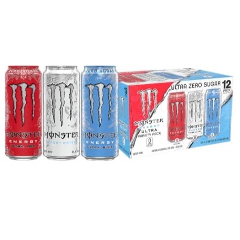 Monster Energy 能量饮料 3种口味12罐装
