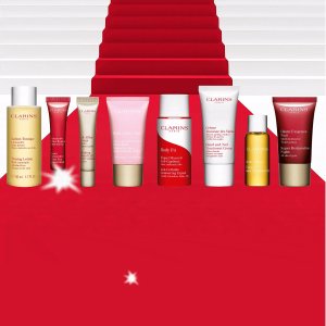 with $100 Purchase @ Clarins