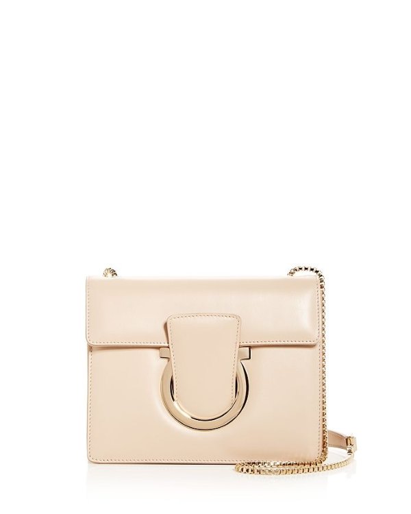 Thalia Small Leather Convertible Shoulder Bag
