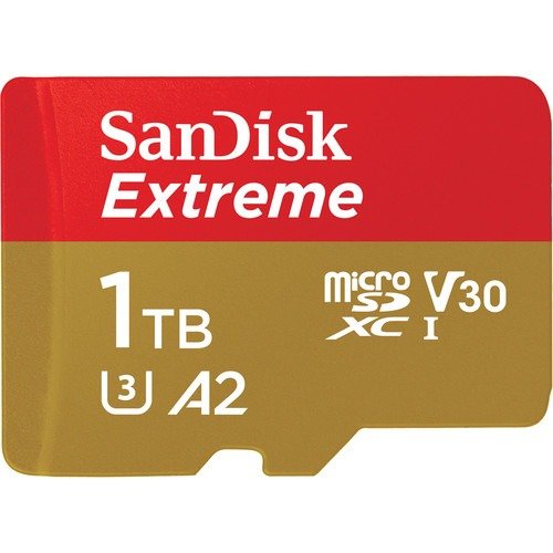 1TB Extreme UHS-I microSDXC Memory Card with SD Adapter