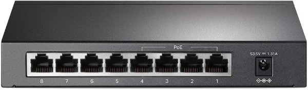 8-Port Gigabit Ethernet PoE Desktop Switch with 4-PoE Ports, IEEE 802.3af compliant (TL-SG1008P)