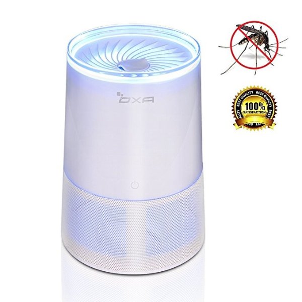 OXA Mosquito Trap, Non-toxic Ultralight Indoor Outdoor Mosquito Killer and Inhaler, Electronic Flying Insect Trap, Fly Zapper and Bug Zapper with White UL light/Eco-friendly –For Home, Travel, Patio