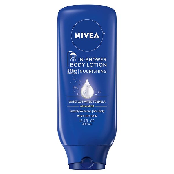 NIVEA Nourishing In Shower Lotion, Body Lotion for Dry Skin