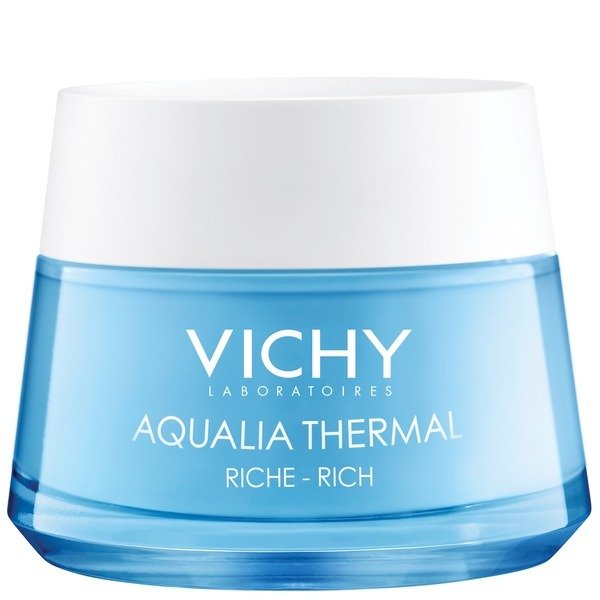 Aqualia Thermal Rich Cream Face Moisturizer with Hyaluronic Acid, 1.69 OZ