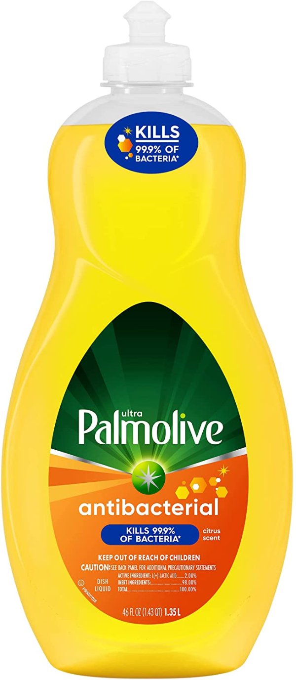 Palmolive 灭菌洗洁精46盎司 柑橘柠檬香味