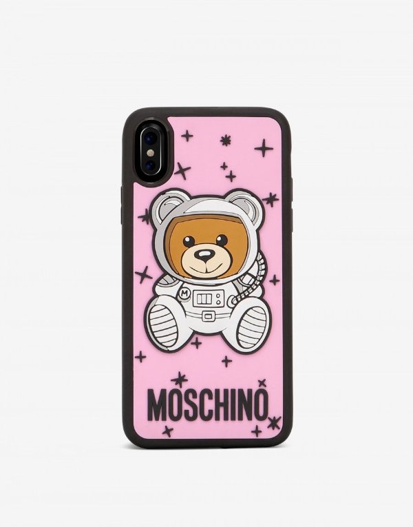 Ufo Teddy Iphone X cover - Ufo Teddy - FW18 COLLECTION - Moods - Moschino