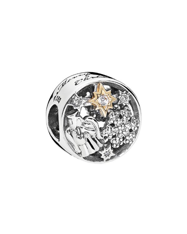 Jewelry 14K & Silver CZ Celestial Wonders Charm