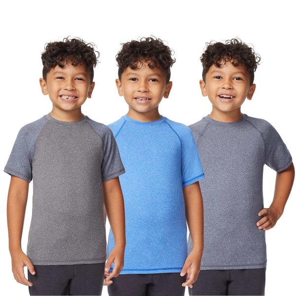 Degrees Cool Youth 3-pack Active Tee