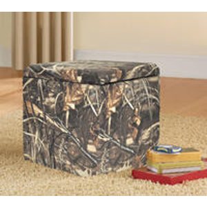 Mainstays Faux Suede Ultra Storage Ottoman(Multiple Colors)