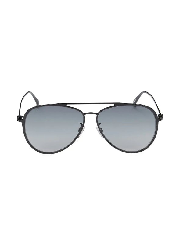 62MM Aviator Sunglasses