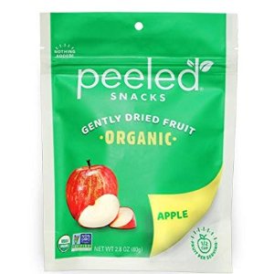 Peeled Snacks Organic Dried Fruit, Apple, 2.8 Ounce