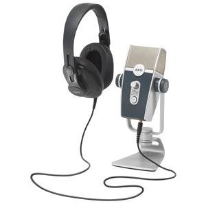 Podcaster Essentials Audio Production Toolkit: Lyra USB Microphone and K371 Headphones