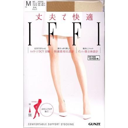 IFFI 高密度立体编织强着压高透气丝袜 中肤色M 1条/盒
